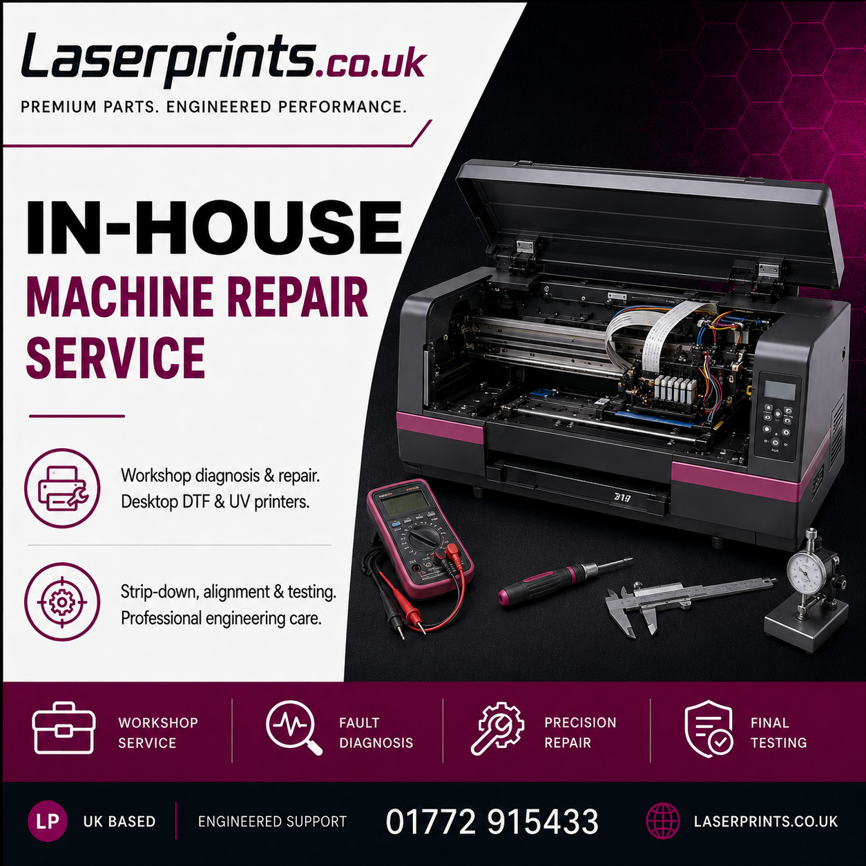 In-House Machine Repair Service