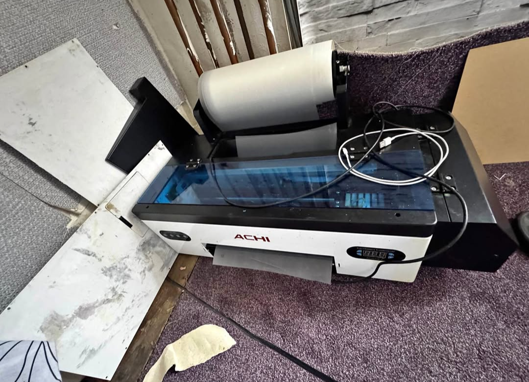 Achi dtf printer and oven