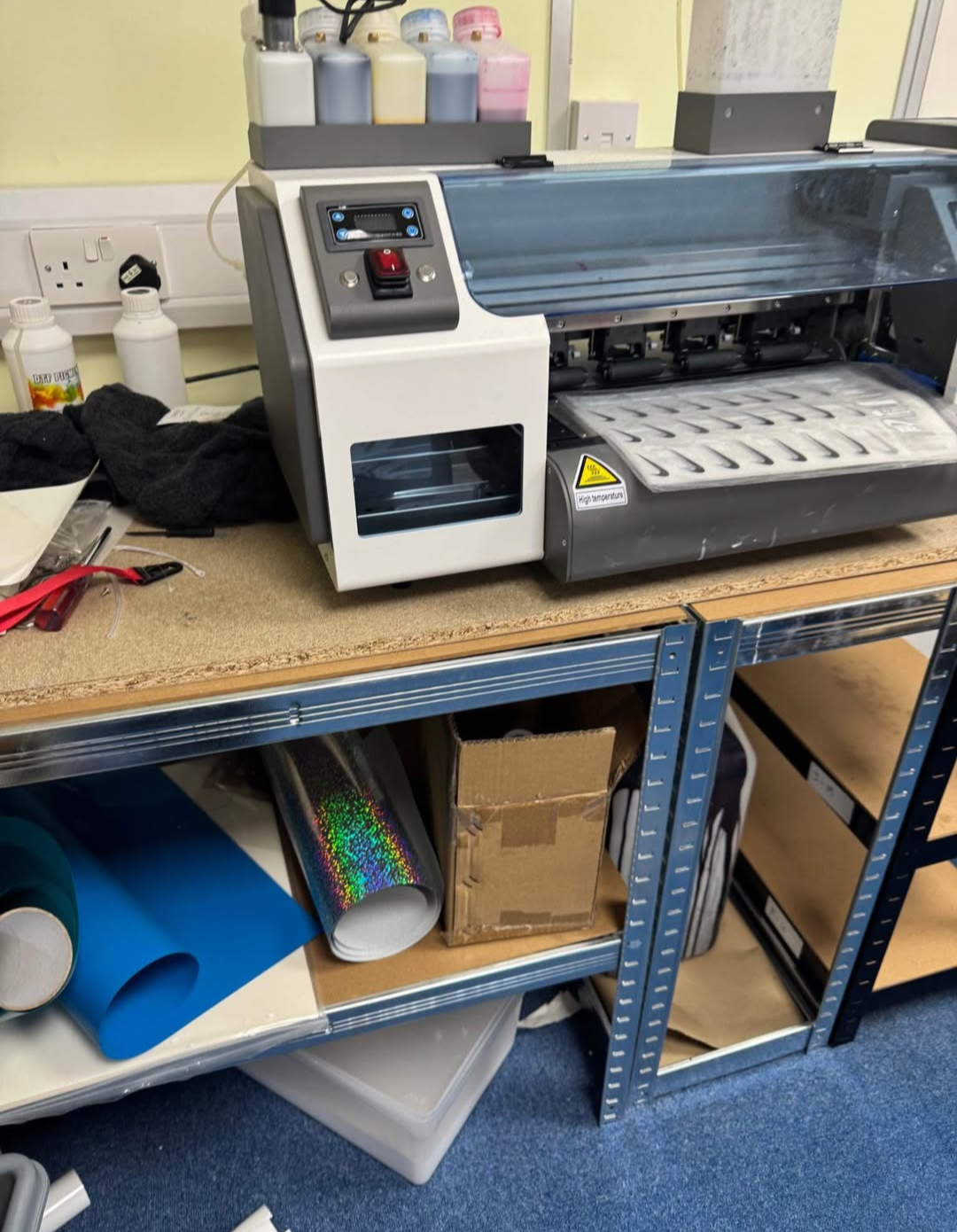 Dtf printer for sale only used a few times due to starting new job
